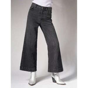 Alessandro Vasini "1978" Black Denim Jeans – Made in Italy – Distressed SZ 30